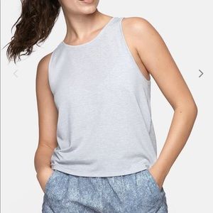 Outdoor Voices Light Grey Sweatee tank